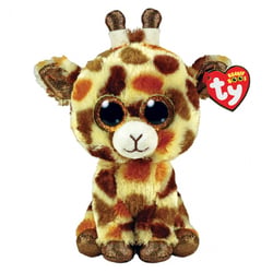 Ty - beanie boo's - peluche stilts la girafe 15 cm - ty36394 marron 20