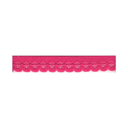 Bobine 25m élastique lingerie 13mm fuchsia 13mm