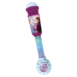 Microphone Reine des Neiges avec tube lumineux et enceinte