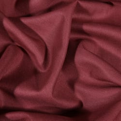 Tissu Coton uni Grande largeur 280cm Santorin Bordeaux foncé