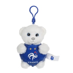 Peluche - Porte-clés ours FFF 13 cm