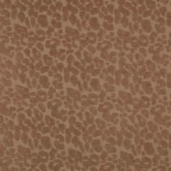 Tissu Maille  Sarena chocolat sur fond Marron clair - Au mètre