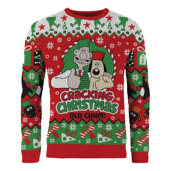 Wallace & Gromit - Pull de Noël Cracking Christmas Old Chum! - Taille S