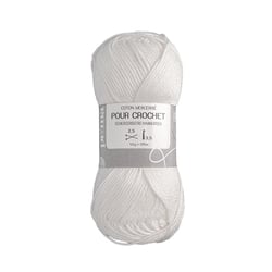 Fil pour crochet - Prima Mercerie - coton à crocheter mercerisé - pelote 125m et 50g