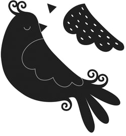Matrices de découpe oiseau - Artemio