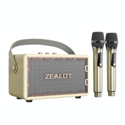 Enceinte Bluetooth Rétro Portable Ultra Puissante Longue Autonomie Qualité Cinéma Blanc YONIS
