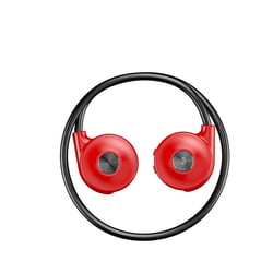 Ecouteurs Bluetooth Conduction Osseuse Étanches 7h Autonomie Rouge Compact Rouge YONIS