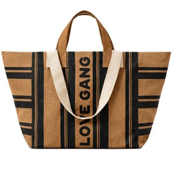Sac Kaba Love Gang XL rayures camel Zakuw