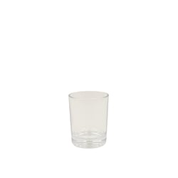 Verre à bougie votive transparent 100 ml / bougie 75 g