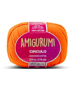 Circulo Amigurumi 125g – Le Fil Parfait pour Vos Créations au Crochet 4456 Orange