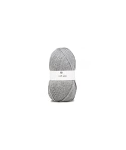 Fil de laine à tricoter Creative Soft Wool Aran - 100GR - Rico Design 16 Gris