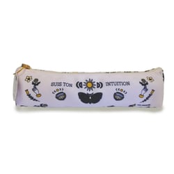 Trousse à crayons en coton - Suis ton intuition - Hirondelles & Cie