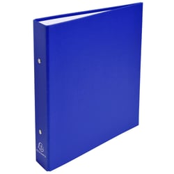 Classeur rembordé prolypropylène 2 anneaux 30mm - A5 - Bleu - x 20 - Exacompta