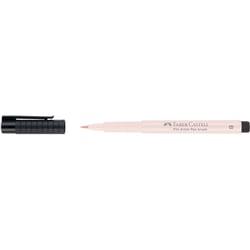 Lot de 10 feutres pinceaux permanents - FABER-CASTELL Pitt Artist Pen - Rose pâle