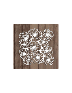 Die fond floral