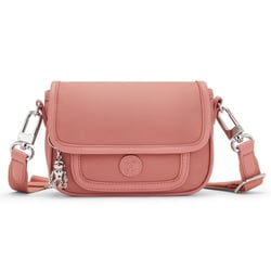 Petit sac avec bandoulière Kipling INAKI S convertible en sac banane Almost Rose