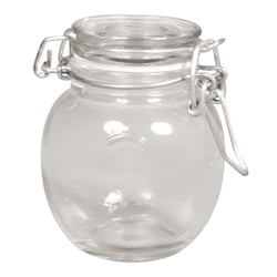 Verre av.couvercle bascul. mini, ø6,5cm, hauteur: 9cm, ø haut: 3,5cm (trou)