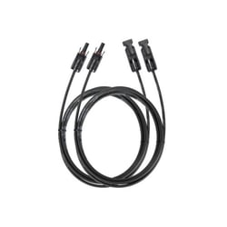 Ecoflow Câble d'Extension Solaire MC4 pour Station Électrique 3m Noir