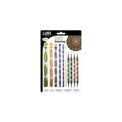 Dot painting - Accessoires + embouts - 24 pièces - Peinture créative - Aladine