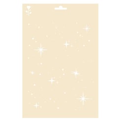POCHOIR A4 SANS SACHET - ETOILES