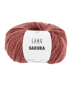 Pelote de Coton SAKURA - Lang Yarns 0062 Marron