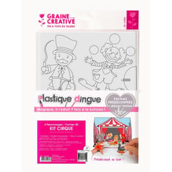 Plastique dingue - Kit Plastique Dingue Cirque 3D
