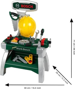 établi Bosch Junior Avec Casque - Jouets Klein