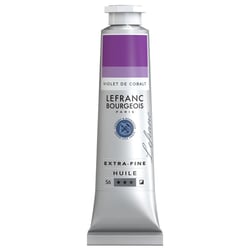 Peinture à l'huile - Extra-fine - Violet de cobalt - 606 - Lefranc Bourgeois - 40ml