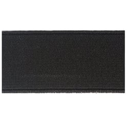 Bobine 25m élastique côtelé Noir