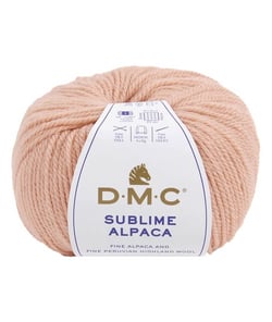 Pelote de Laine et Alpaga Sublime Alpaca - DMC : Luxe et Douceur pour l'Hiver 411 Rose