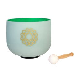 Bol chantant en Cristal Chakra du Cœur - Omsaé