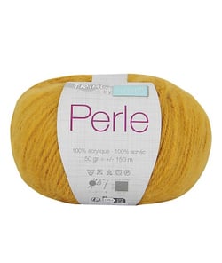 Fil À Tricoter PERLE - Distrifil 04 Orange