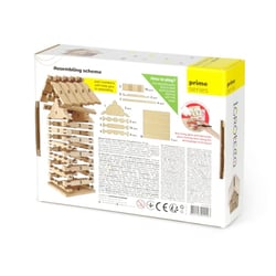 Jeu de construction en bois Maison Tirelire 37 pièces  IGROTECO