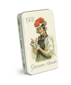 Boîte de 8 Bobines de Fil Tout Coudre 1928 – 100 m – Gütermann Multicolore