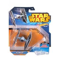 Hot wheels star wars tie fighter - vaisseau 6 cm - mattel - cgw53