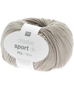 Coton à tricoter CREATIVE SPORT DK - Rico Design 34 Marron beige