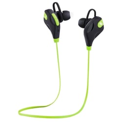 Ecouteurs Bluetooth Sans Fil Stéréo Avec Micro Et Contrôle Vocal Pour Smartphone Vert YONIS