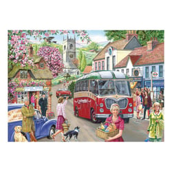Puzzle 2D 500 pièces - Voilà le Bus - HOP