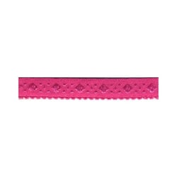 Bobine 25m élastique lingerie cavalier fuchsia 11mm