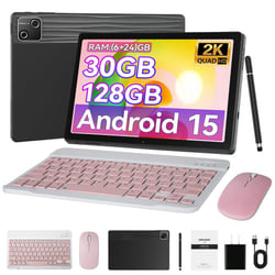 Tablette tactile KOTSREN Android 15 - AACPK68737 - Noir - 10,1 pouces