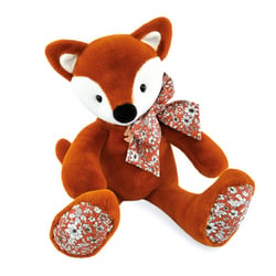 Peluche Renard Orange - 40 cm - Copains Câlins