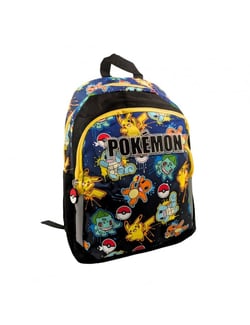 Sac à dos Mybagstory - Noir - Pokémon - Pikachu - 2 compartiments