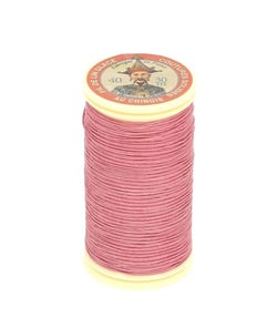Fil lin glacé 30 m – Fil au Chinois – N° 40 – Fil de lin retors, lisse, résistant 600 Rose