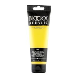 Peinture acrylique - Jaune titane moyen - 727 - BLOCKX Artist - Qualité beaux-arts - Tube 120ml