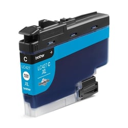Cartouche d'encre LC427XLC - BROTHER - Cyan - 5000 pages - Pour Brother MFC-J6955DW, MFC-J6957DW, MFC-J5955DW et HL-J6010DW