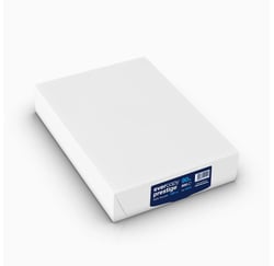 Ramette de 500 Feuilles de Papier Prestige 100% Recyclé A4 90g Blanc 160CIE CLAIREFONTAINE