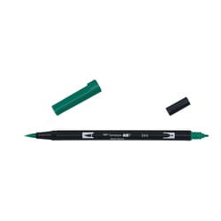 Lot de 6 feutres double pointe aquarellables - TOMBOW - Vert mer