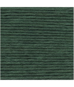 Pelotes de fil à tricoter CREATIVE COTTON ARAN de Rico Design - Laissez libre cours à votre créativité avec douceur et style ! 23 Vert sapin