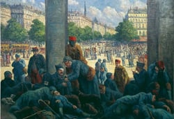 Puzzle 1000 pièces - Maximilien Luce - Gare de l'Est, 1917 - Grafika