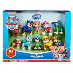 Multipack figurines 10e anniversaire la pat' patrouille - SpinMaster - Pat Patrouille - Bleu